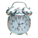 Sveglia orologio analogico americana alluminio martellino classica lancette Sveglia orologio analogico americana alluminio martellino classica lancette