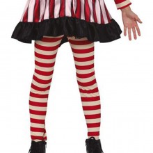 Costume clown horror vintage pagliaccio assassino vestito Guirca bambina  3-12