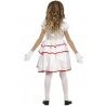 Guirca Costume clown halloween carnevale bambina pagliaccia assassi...