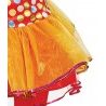 Guirca Costume clown carnevale bambina vestito Guirca pagliaccia co...