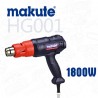 Makute Pistola Termica Termosoffiatore Aria Calda 1800W Sverniciato...