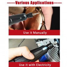 Cacciavite avvitatore elettrico ricaricabile USB senza fili 3.6V + 10 punte