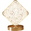 Lampada da tavolo led ricaricabile USB Touch luce dimmerabile bar pub hotel oro
