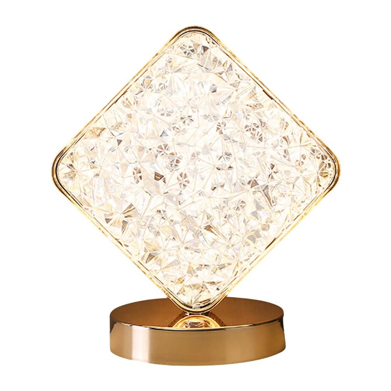 Lampada da tavolo led ricaricabile USB Touch luce dimmerabile bar pub hotel oro