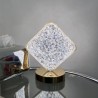 Andowl Lampada da tavolo led ricaricabile USB Touch luce dimmerabil...