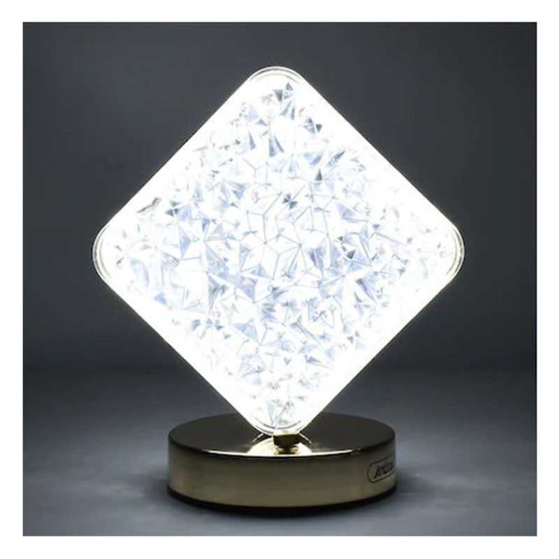 Andowl Lampada da tavolo led ricaricabile USB Touch luce dimmerabil...