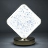 Andowl Lampada da tavolo led ricaricabile USB Touch luce dimmerabil...