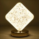 Lampada da tavolo led ricaricabile USB Touch luce dimmerabile bar pub hotel oro