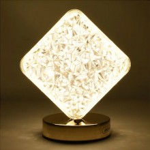 Lampada da tavolo led ricaricabile USB Touch luce dimmerabile bar pub hotel oro