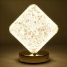 Andowl Lampada da tavolo led ricaricabile USB Touch luce dimmerabil...