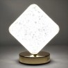 Andowl Lampada da tavolo led ricaricabile USB Touch luce dimmerabil...