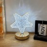 Andowl Lampada da tavolo led ricaricabile USB Touch luce dimmerabil...