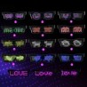 Hongu Occhiali led luminosi Bluetooth personalizzabile futuristici ...
