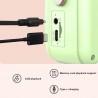Hongu Mini cassa portatile speaker wireless microfono bluetooth alt...