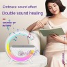 Hongu Lampada LED RGB con Ricarica Wireless Bluetooth Speaker Ricar...