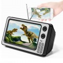 Schermo lente ingrandimento 12" per cellulare smartphone forma TV retrò telefono