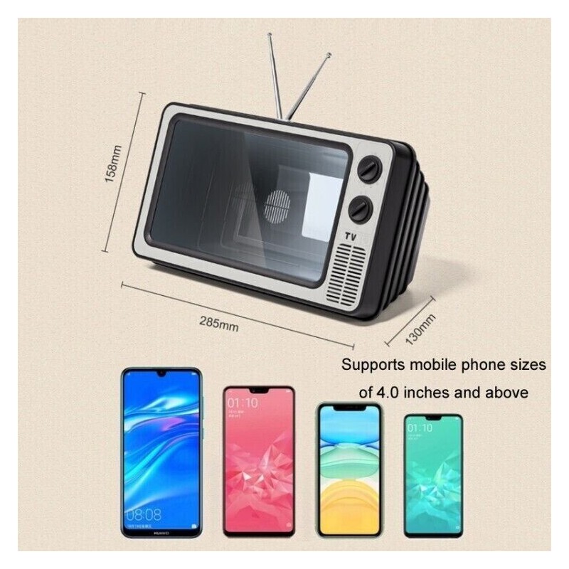 Hongu Schermo lente ingrandimento 12" per cellulare smartphone form...