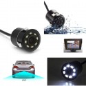 Telecamera 170° Retrocamera Retromarcia 8 Led visione notturna colori auto suv