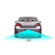 Telecamera 170° Retrocamera Retromarcia 8 Led visione notturna colori auto suv