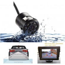 Telecamera 170° Retrocamera Retromarcia 8 Led visione notturna colori auto suv