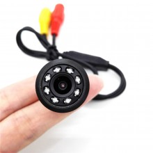 Telecamera 170° Retrocamera Retromarcia 8 Led visione notturna colori auto suv