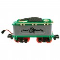 Trenino natalizio sotto albero treno elettrico luci suoni locomotiva natale 94cm