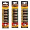3 pacchetti 36 batterie ministilo AAA lunga durata R03 1.5V pile batteria pila