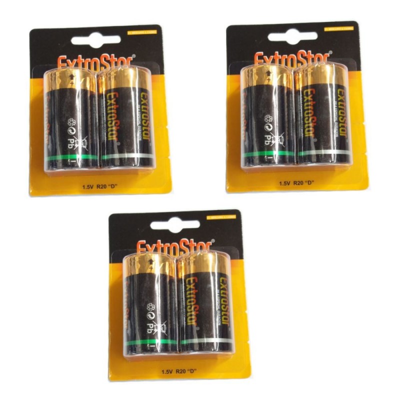 3 pacchetti 36 batterie stilo AA lunga durata R6 1.5V pile batteria pila