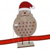 FGF Calendario Avvento in Legno con 24 Cassetti Slitta 41x33cm deco...