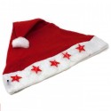 Cappello di Babbo Natale 12 pz luci Led Luminoso feste Travestimento accessorio