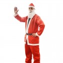 Costume Da Babbo Natale da Uomo Adulto Taglia Unica Santa Claus travestimento