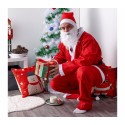 Costume Da Babbo Natale da Uomo Adulto Taglia Unica Santa Claus travestimento