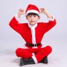 Costume bimbo vestito Babbo Natale varie taglie con cappello Santa ...