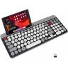 Andowl Tastiera bluetooth Ultra slim Wireless Compatibile Windows M...