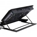 Base supporto raffreddamento per notebook pc portatile 2 ventole USB dissipatore