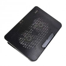 Base supporto raffreddamento per notebook pc portatile 2 ventole USB dissipatore