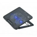 Base supporto raffreddamento per notebook pc portatile 2 ventole USB dissipatore