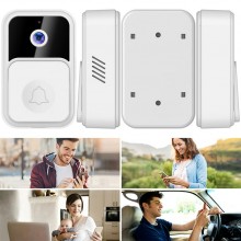 Video Citofono senza fili con telecamera HD WIFI audio campanello infrarossi