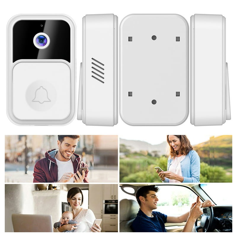 Andowl Video Citofono senza fili con telecamera HD WIFI audio campa...