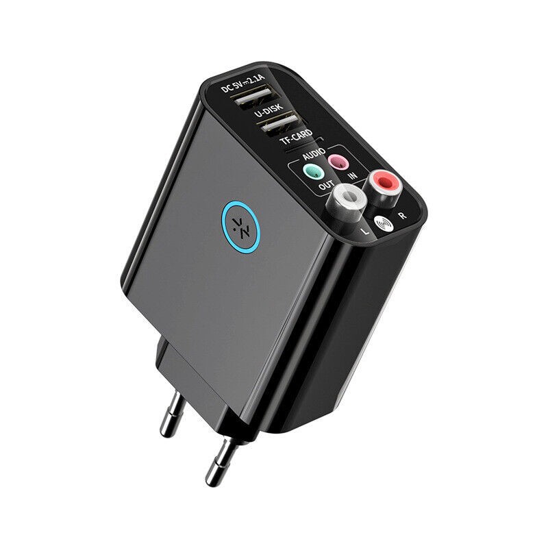 Adattatore bluetooth 5.0 ricevitore trasmettitore aux wireless tv pc smartphone