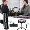 Wolulu Microfono lavalier a clip wireless Bluetooth Senza fili iPho...