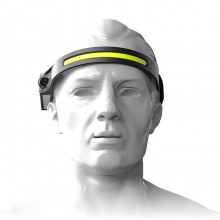 Torcia Lampada Frontale da Testa Ricaricabile Luce Led per Pesca Caccia Potente