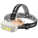 Torcia Lampada Frontale da Testa Ricaricabile Luce Led per Pesca Caccia Potente