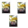 3 pacchi 12 batterie AAA 1400mAh LR03 lunga durata pile batteria pila ministilo