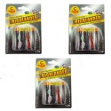3 pacchi 12 batterie AAA 1,5V R03-4B lunga durata pile batteria pila ministilo