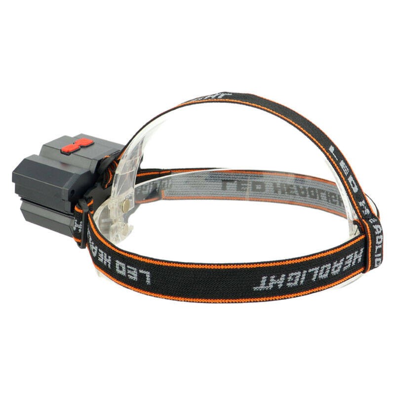 Torcia da Testa Lampada Frontale Ricaricabile 6 Led potente  USB Pesca Caccia 