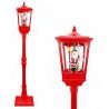 Hongu Lampione Natale con Luce LED Scena Natalizia Motorizzata Neve...
