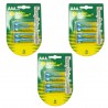 3 pacchi 6 batterie C R14-2B mezza torcia lunga durata pile batteria torce 1,5V