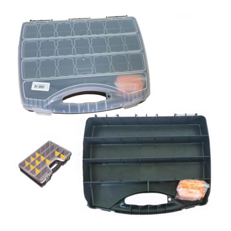 Cassetta porta minuteria valigetta portaminuteria contenitore attrezzi 38x31x6cm
