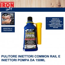 Additivo Pulizia Iniettori Diesel Common rail disincrostante Pulitore Auto 150ML